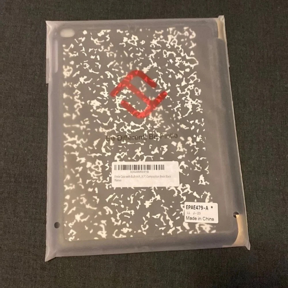 NWT Composition Book Tablet Case 9.7”